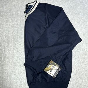 Ultra Club Men's Navy Windbreaker